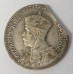 NEW ZEALAND 1933 . THREEPENCE COIN . ERROR . CLIPPED PLANCHET
